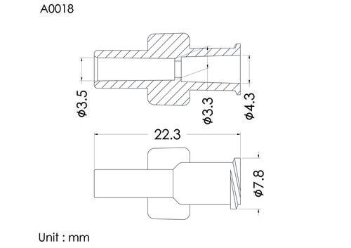 盧耳母接頭 ID3.5mm