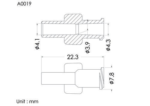 盧耳母接頭 ID4.1mm