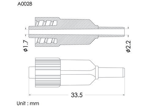 盧耳公接頭 ID3.25mm