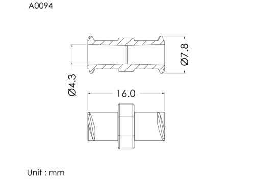 Double female connector