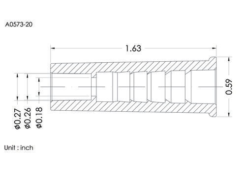 White connector, 20FR