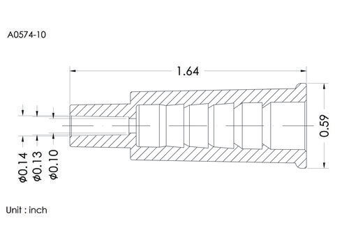 Blue connector, 10FR