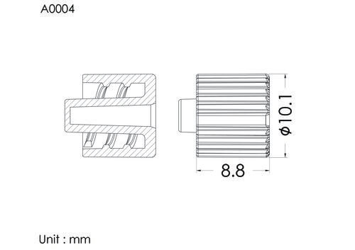 Cap for Female luer lock, non-vented