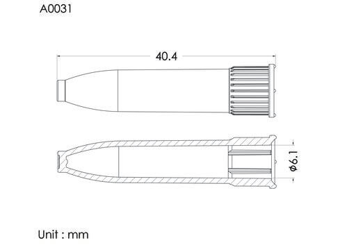 Cap for large spike, vented