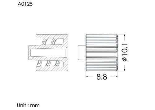 Cap for female luer , non-vented