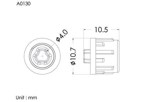 Cap for female luer , vented