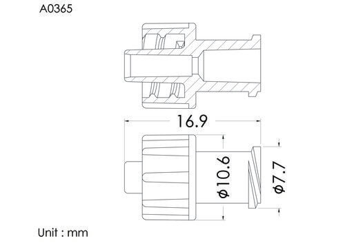 Male/Female protective cap