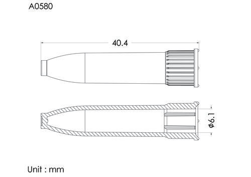 Cap for large spike, vented