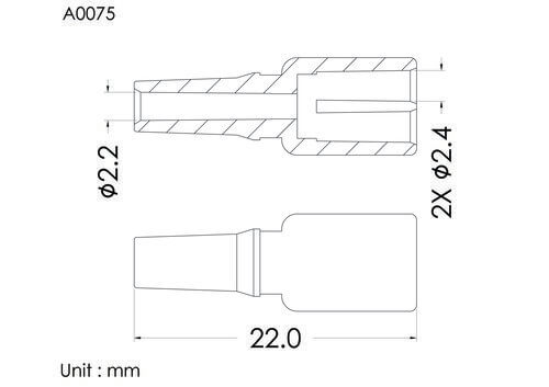 Mini-Bi-RMLS OD2.2/2.4mm