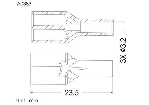 U型管ID3.2mm