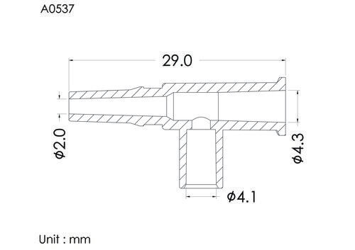 T連接器-可加螺ID4.1