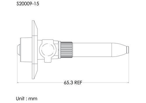 15DP spike with 0.8um airvent