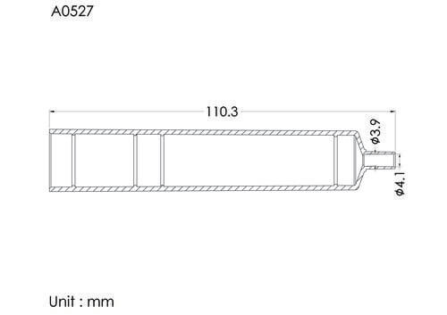 BF chamber, OD19.7mm for tube OD4.1mm