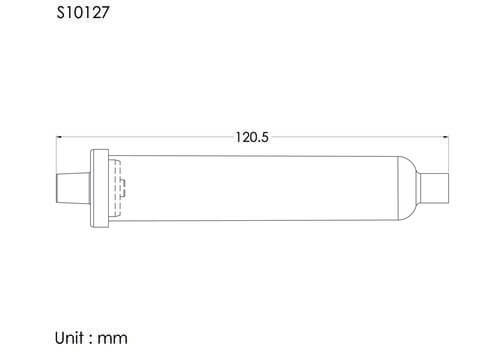 Tube Drip chamber, In6.6mm, end 6.6mm