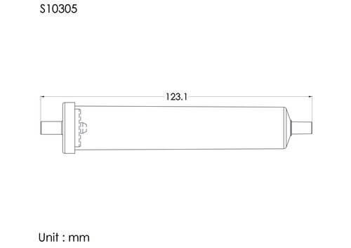 BF drip chamber , In4.1mm, end 4.1mm