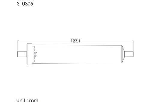 BF點滴筒組立, 管徑4.1mm