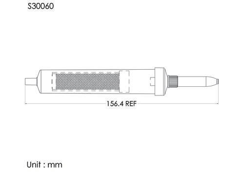 10DP filtration chamber, 200um filter, port 4.1mm