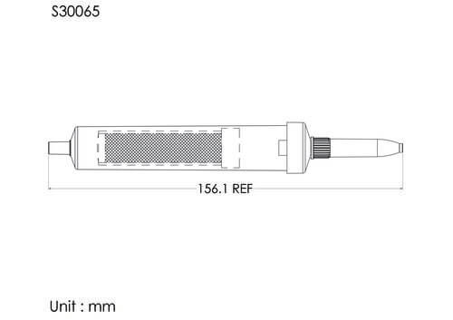 10DP filtration chamber, 200um filter, port 4.1mm