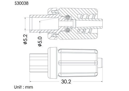 Spin MLL, tube OD 5.2mm